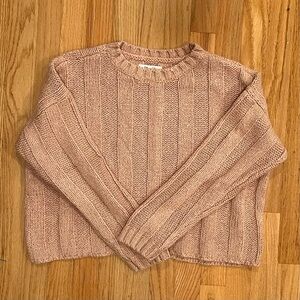 PacSun Blush Knit Sweater